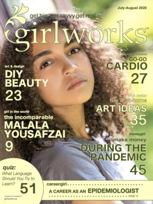 cover image of girlworks magazine July / August 2020